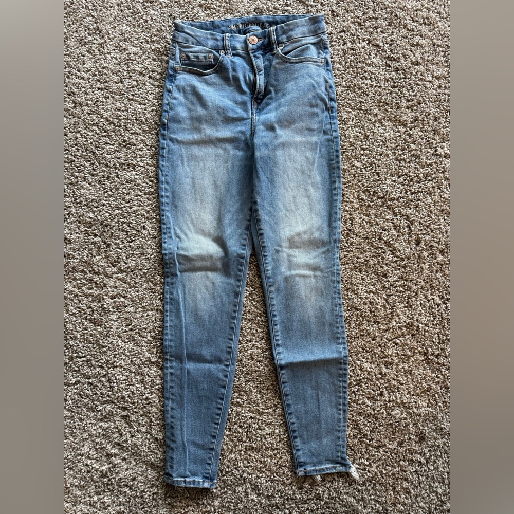 American Eagle Outfitters Blue Skinny Jeans